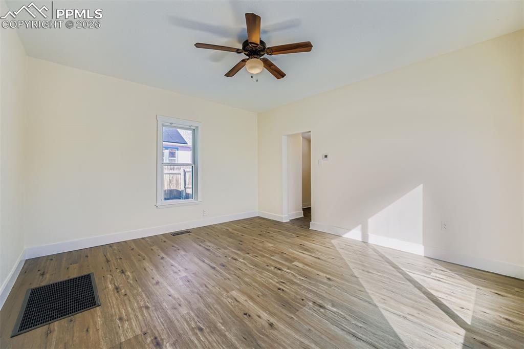 Image 7 of 34: Space for living room and dining area