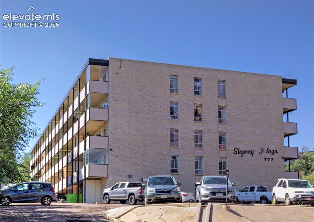 Caption: Front of Structure