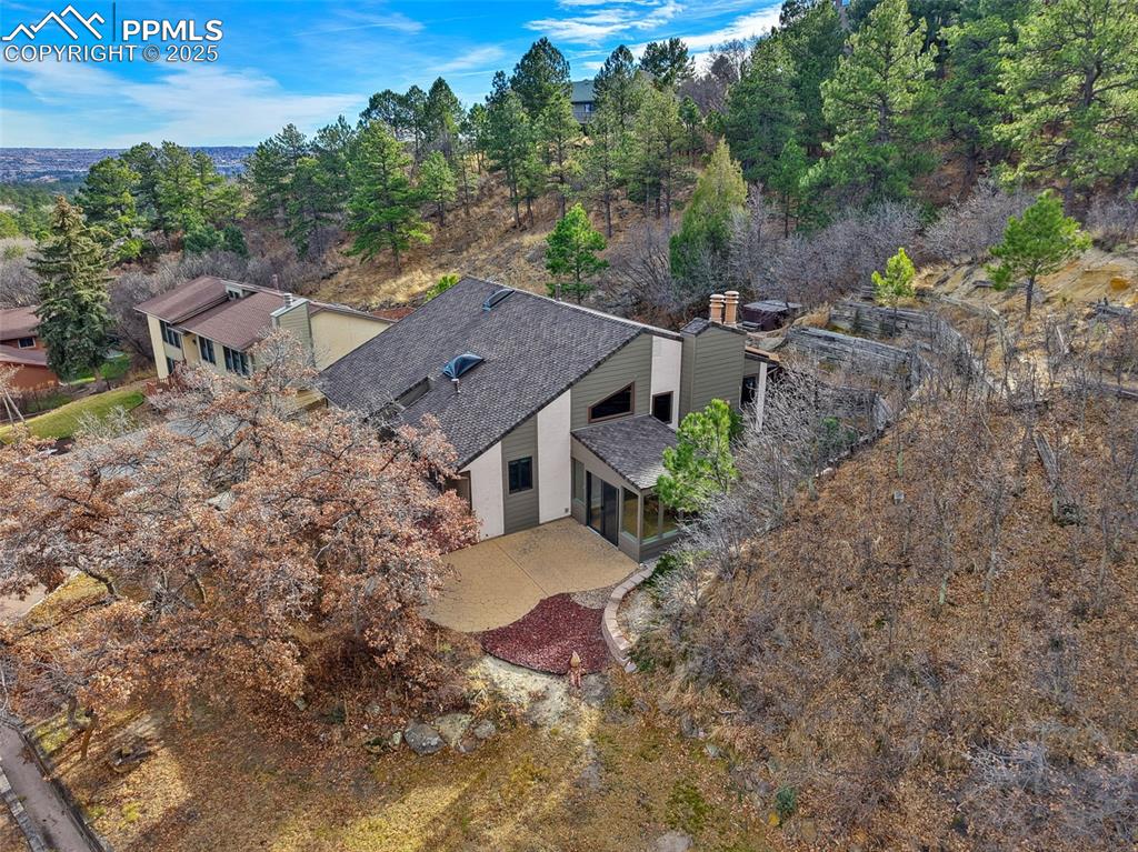 Caption: Aerial View