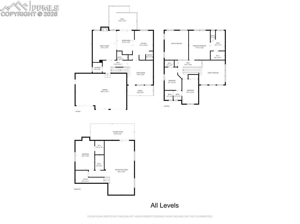 Image 45 of 45: All level floor plan