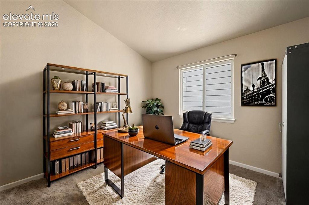 Image 23 of 37: 3rd Bedroom -Virtual Staging as office