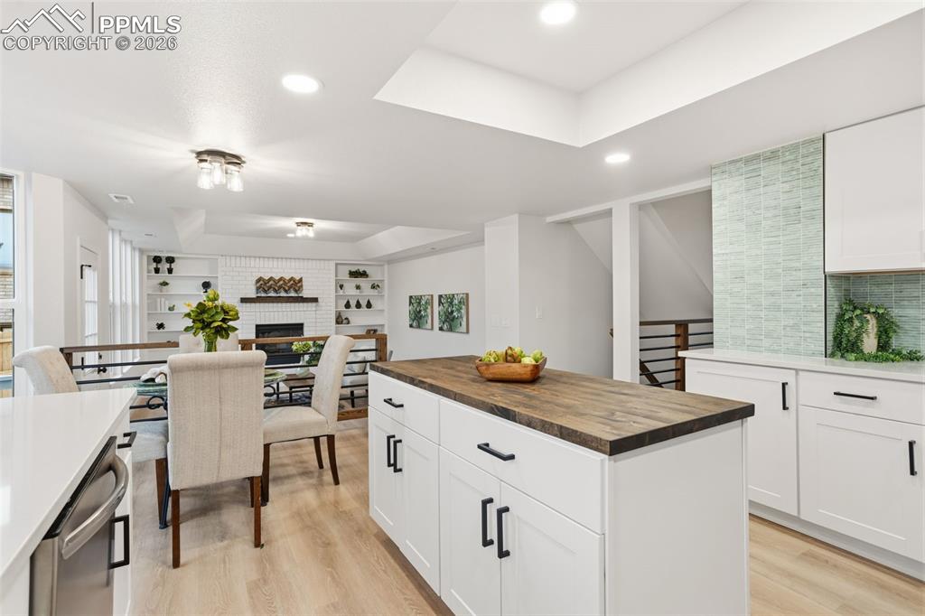 Image 13 of 46: Kitchen Island with Plenty of Storage