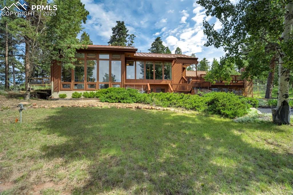 Caption: Back of Structure