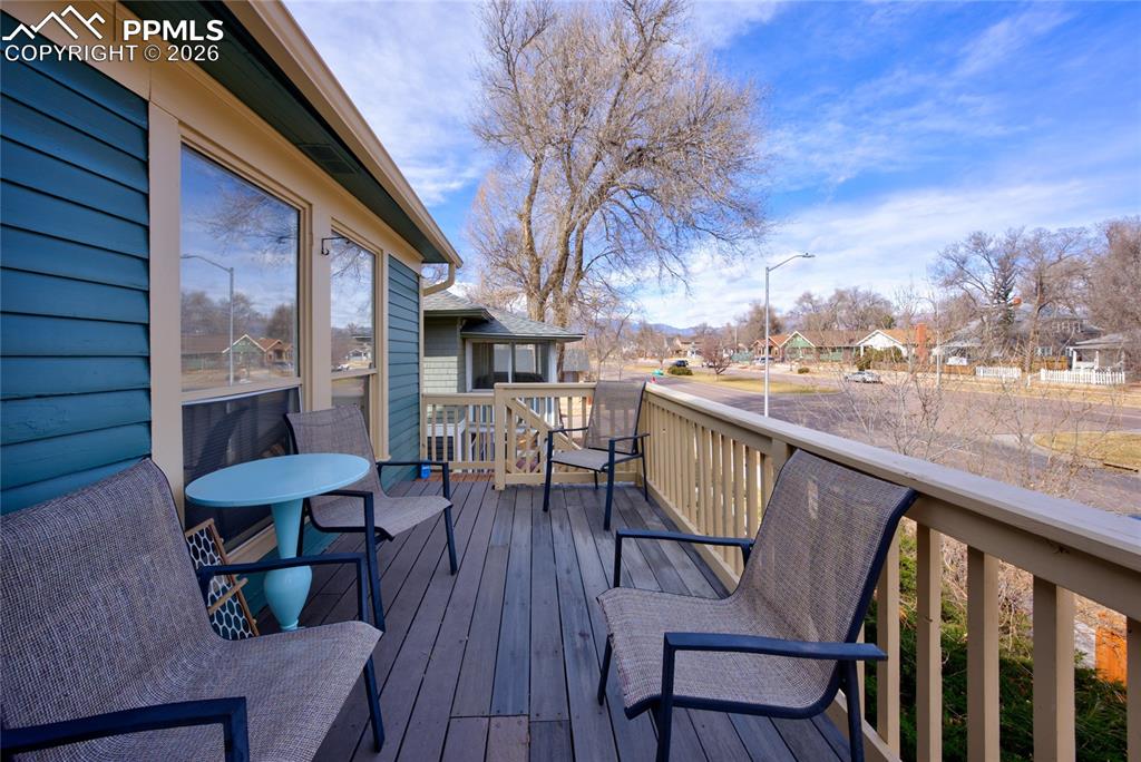 Image 33 of 33: upper deck with wonderful views