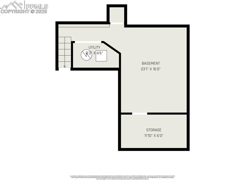 Image 19 of 19: Basement Floor Plan