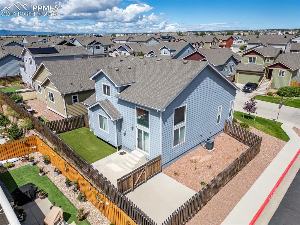 Image 42 of 46: Aerial view of residential area