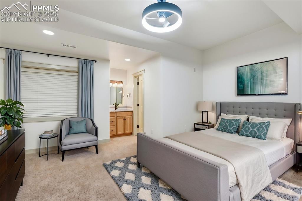 Image 47 of 50: Virtually Staged Bedroom