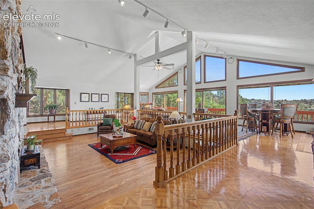 Image 10 of 50: Sweeping views in a room that that is elegant, grand, and has tremendous fl