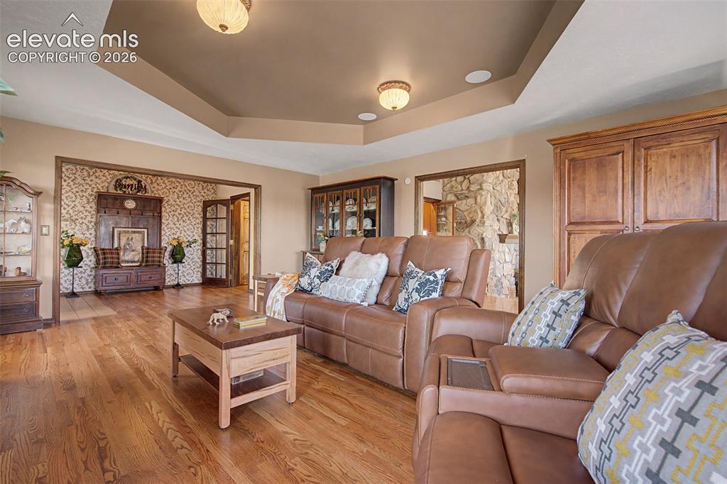 Image 8 of 50: Each space in this custom home is tailored for comfort, views, and modern f