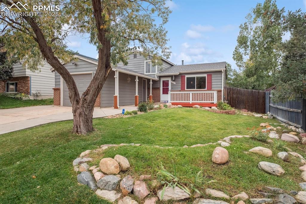 Caption: Front of Structure