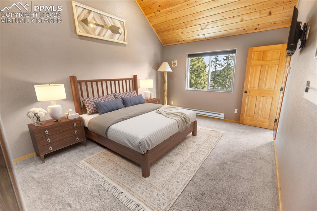 Image 11 of 27: Main Level Bedroom 2 - Virtually Staged