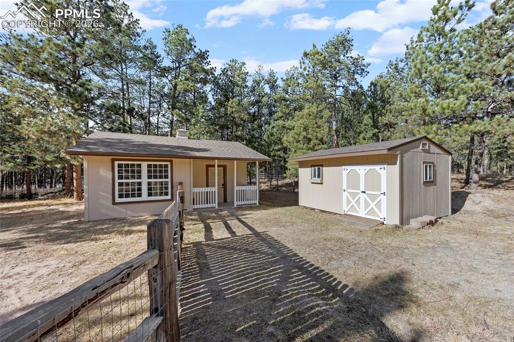 Image 30 of 42: View of shed