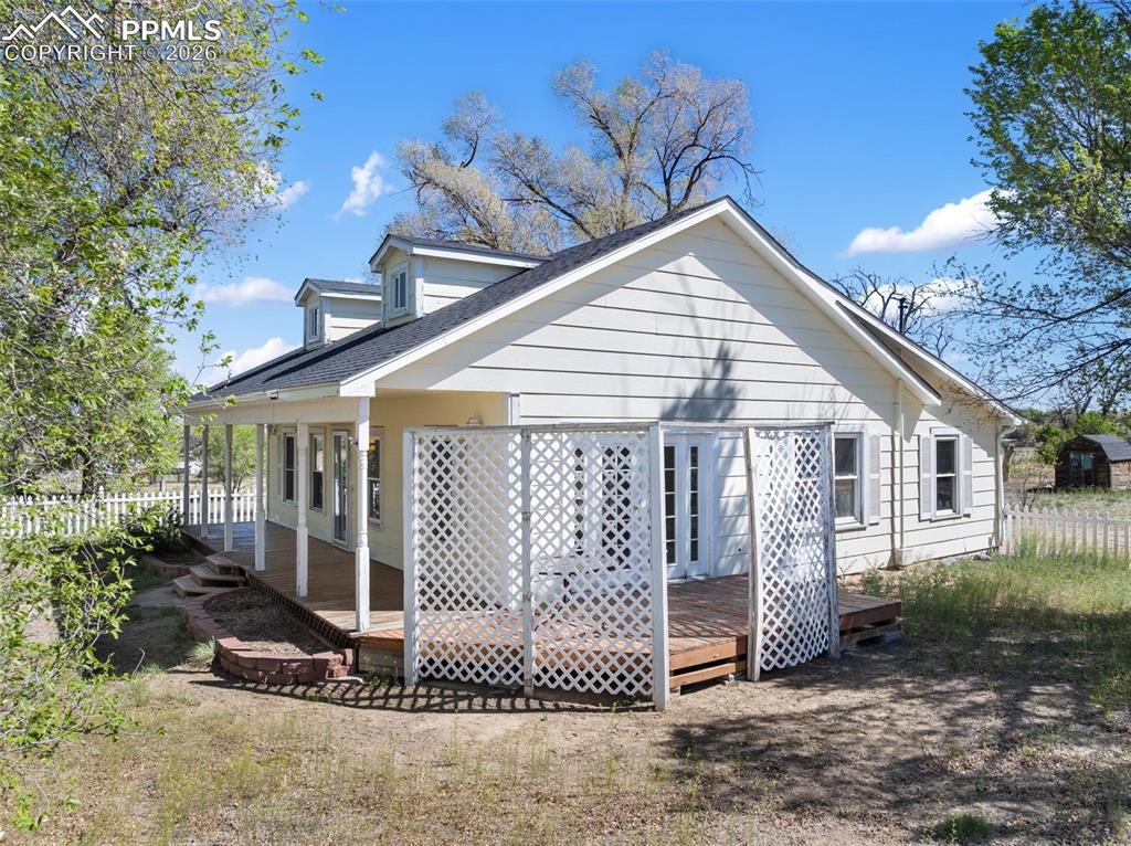 Image 2 of 45: Back of Structure