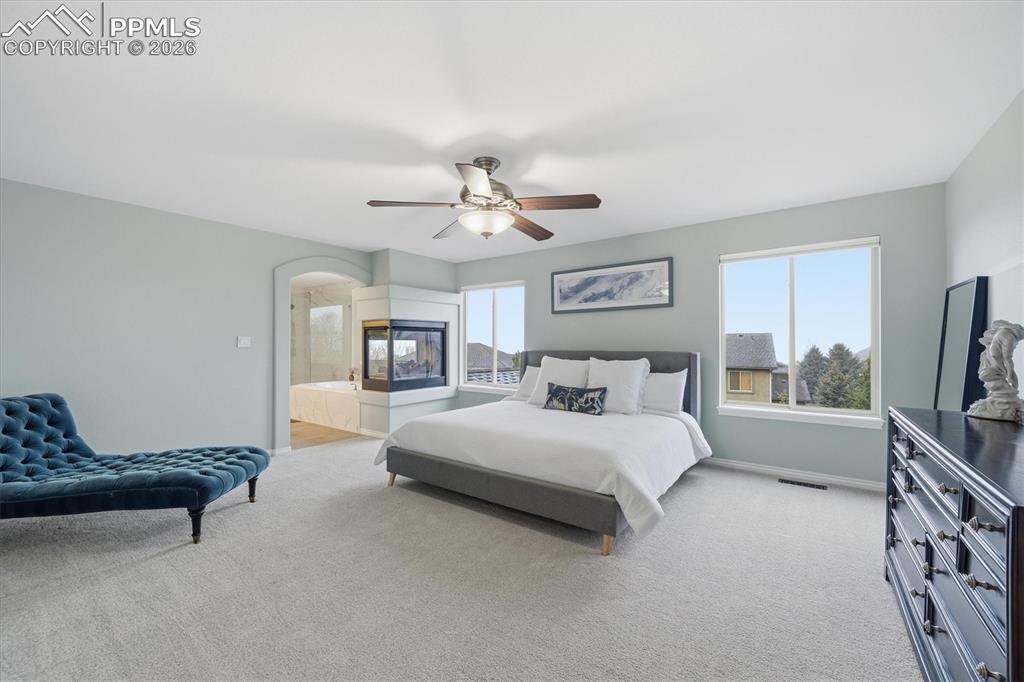 Image 23 of 50: Primary Bedroom suite with a VIEW