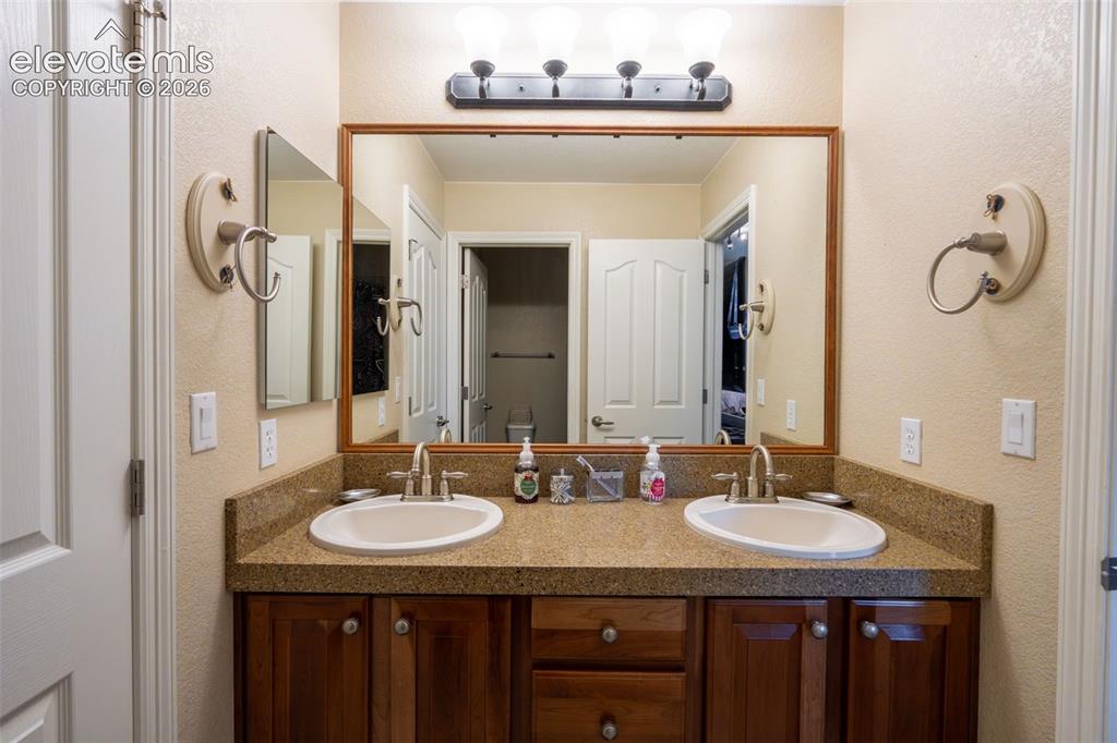 Image 39 of 50: UPPER LEVEL JACK AND JILL BATHROOM