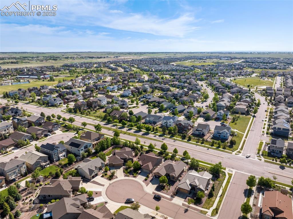 Image 47 of 50: Aerial overview of property