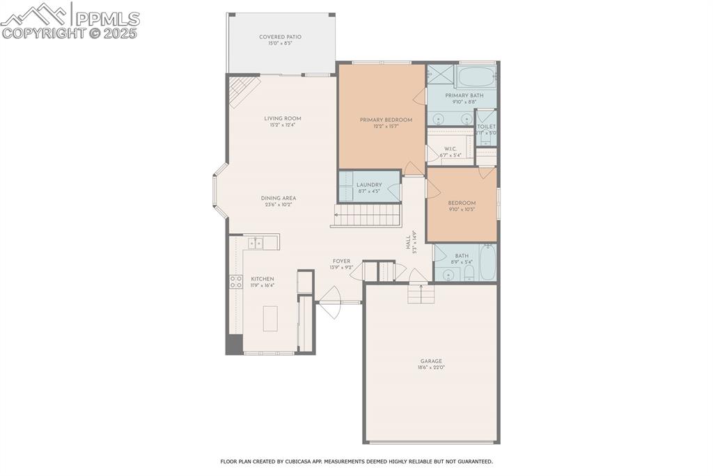 Image 49 of 50: Main Level Floor Plan