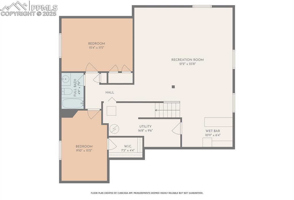 Image 50 of 50: Basement Level Floor Plan