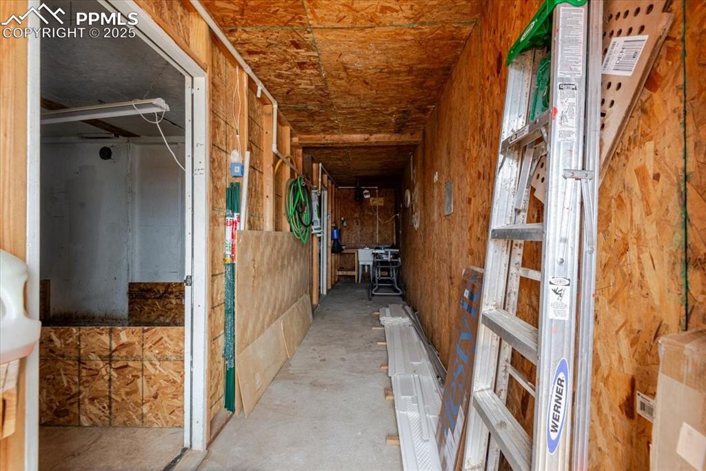 Image 43 of 50: View of horse barn