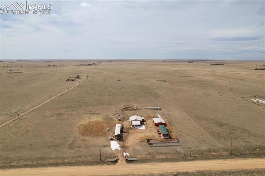 Image 47 of 50: Drone / aerial view featuring a rural view