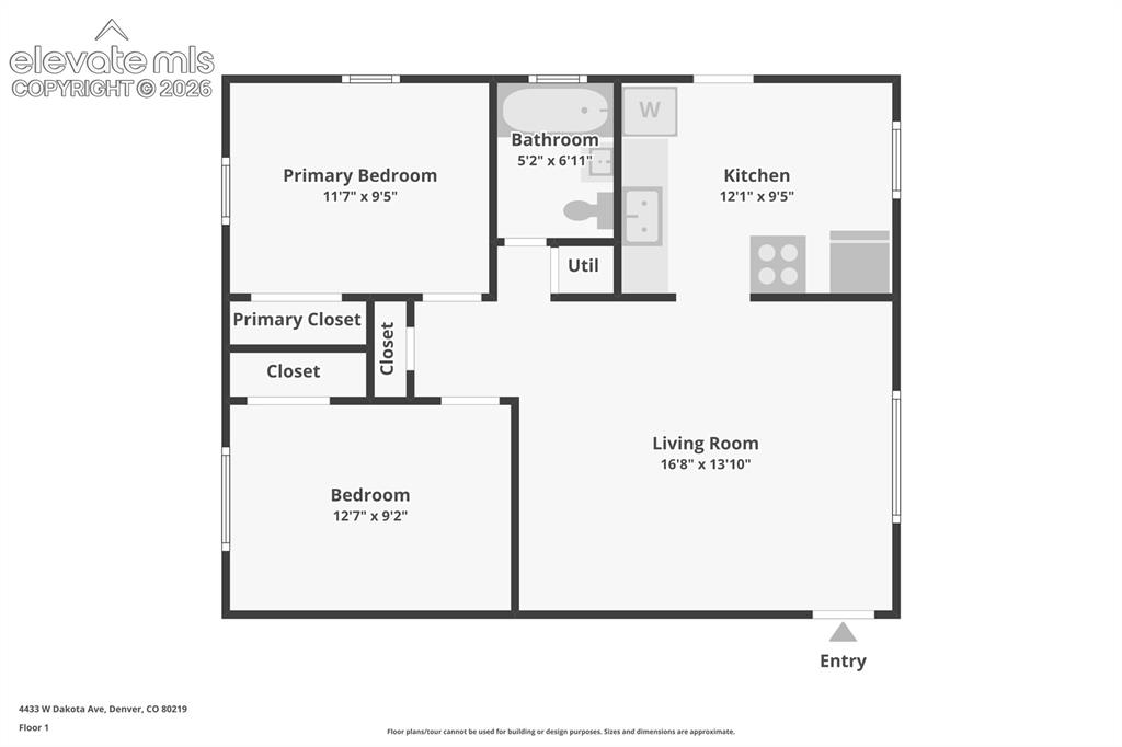 Image 31 of 31: Floor Plan Unit 4433