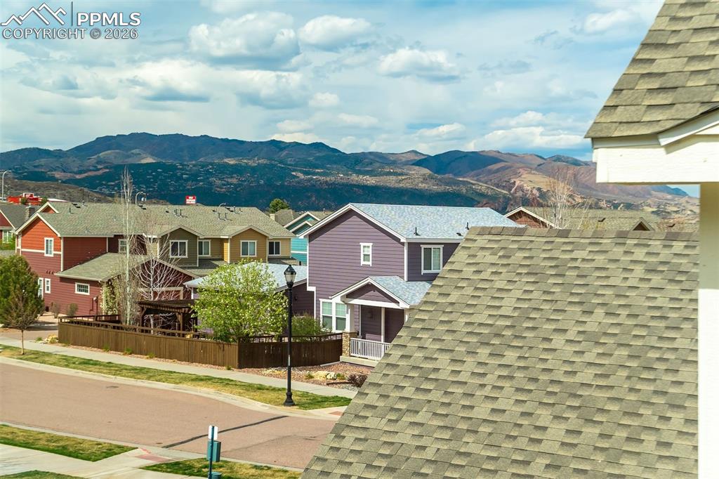 Image 26 of 35: Mountain view featuring nearby suburban area