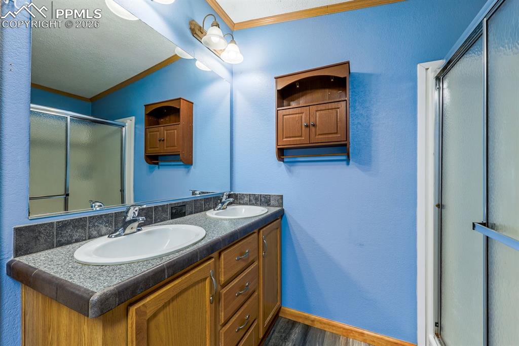 Image 18 of 39: Primary bathroom!