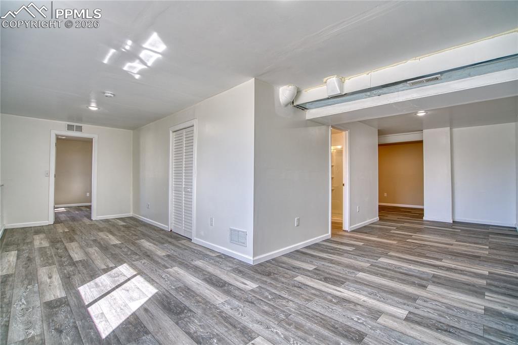 Image 34 of 46: Family Room in basement