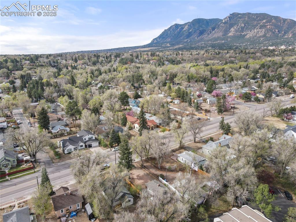 Image 14 of 15: Aerial view of property