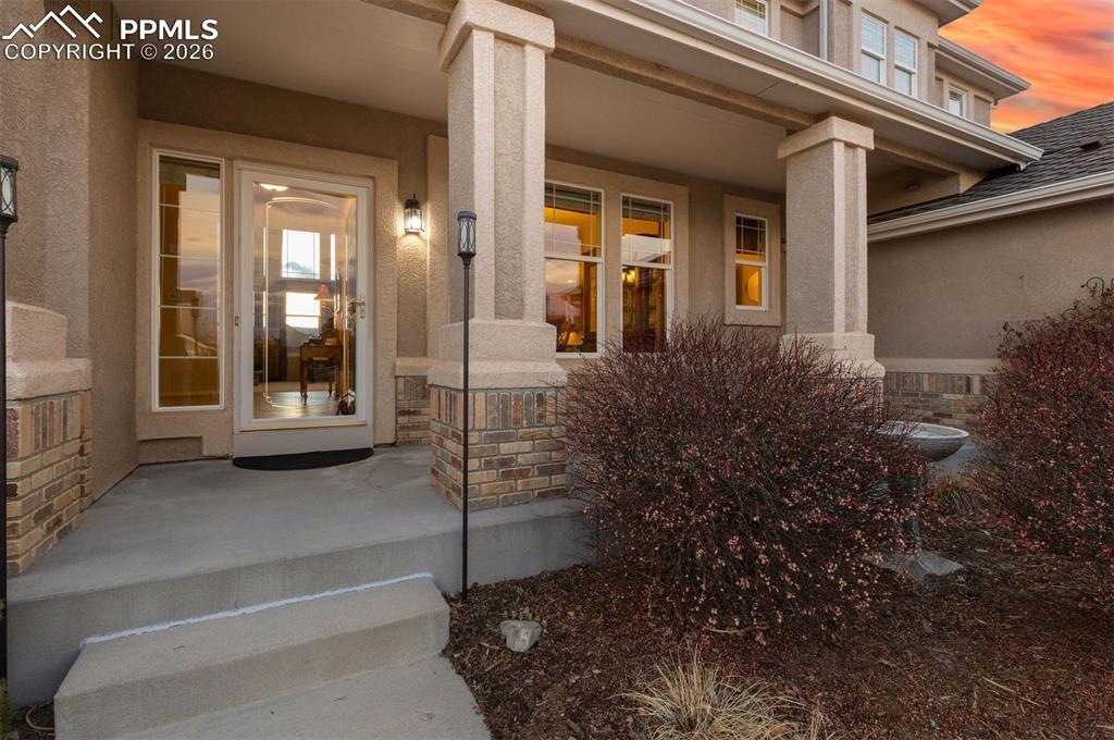 Image 44 of 50: Covered front porch