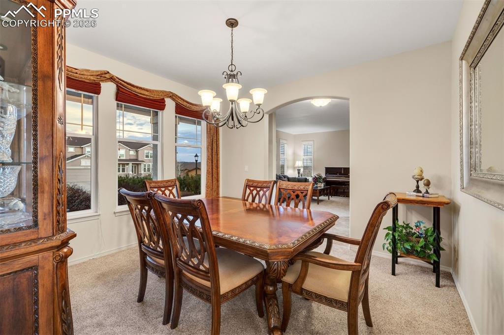 Image 5 of 50: Formal dining is perfect for entertaining 