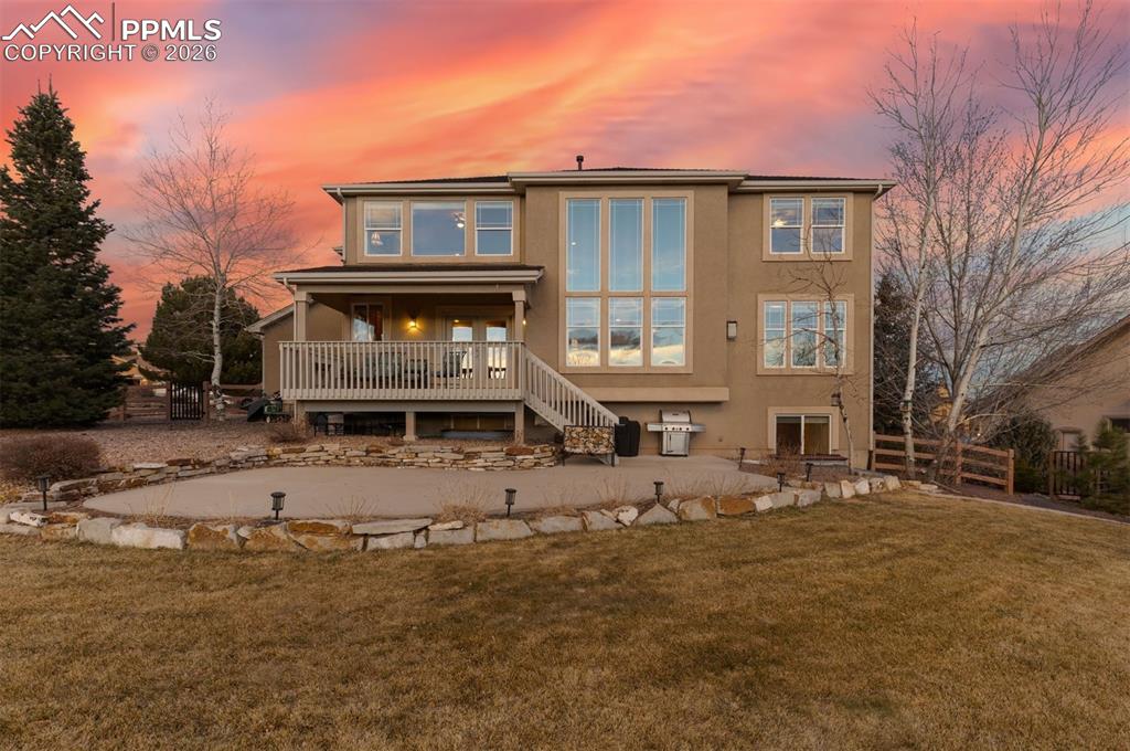 Image 7 of 50: The large fanced backyard is perfect for your furry friends