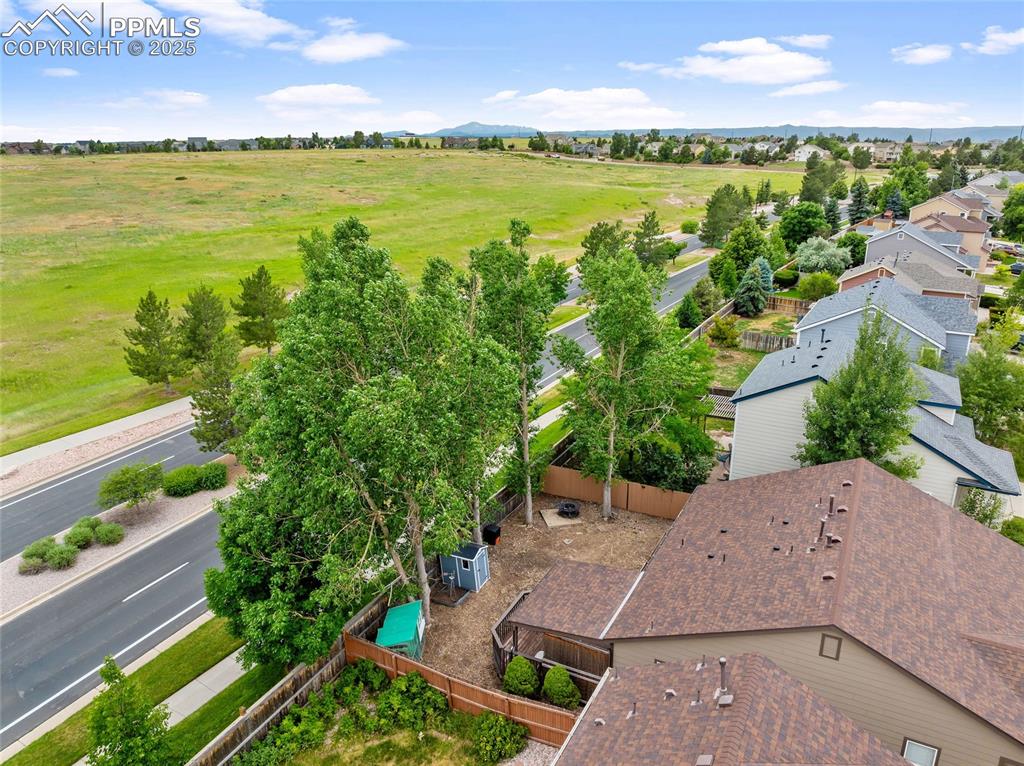 Image 34 of 44: Aerial view of residential area