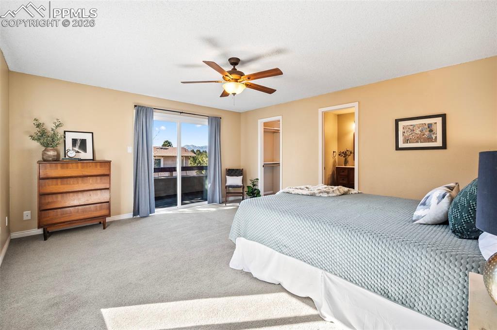 Image 15 of 39: Primary suite offering a calm, restorative atmosphere
and the Private balc