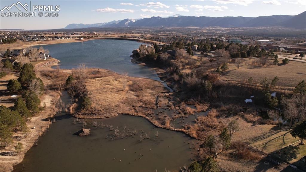 Image 35 of 39: Surrounded by mature pines, open space, and natural serenity