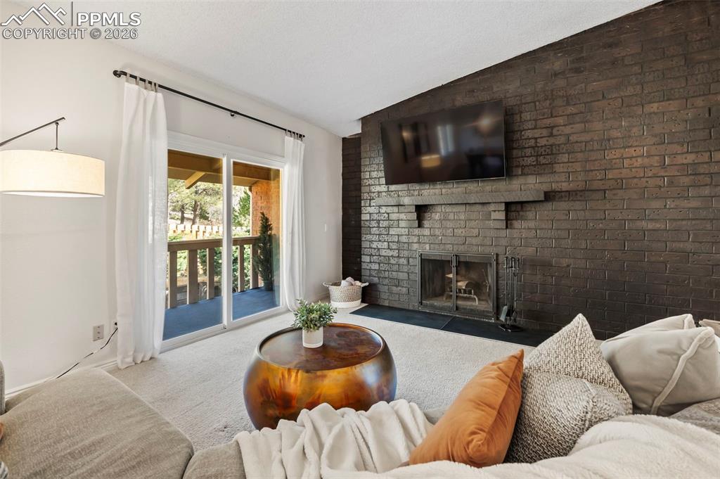 Image 7 of 39: Seamless access to one of the two private balconies, extending living space