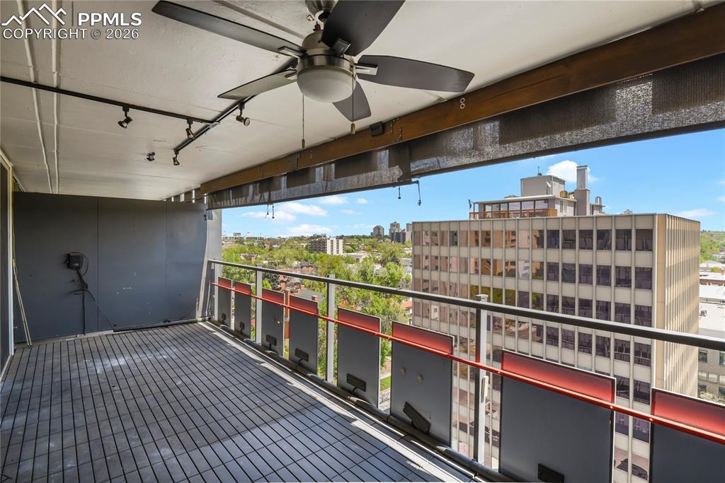 Image 20 of 30: head out to the balcony to enjoy an extra room