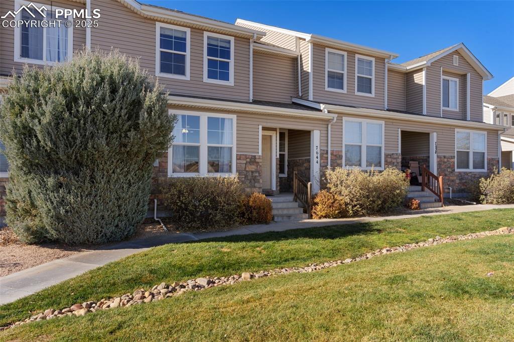 Caption: Front of Structure