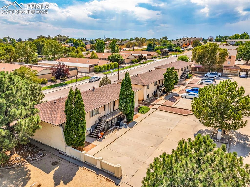 Image 5 of 26: Aerial perspective of suburban area