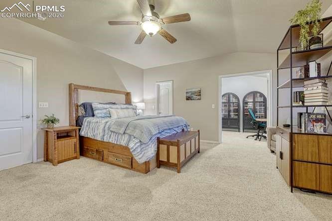 Image 4 of 44: Primary Bedroom with attached office. 