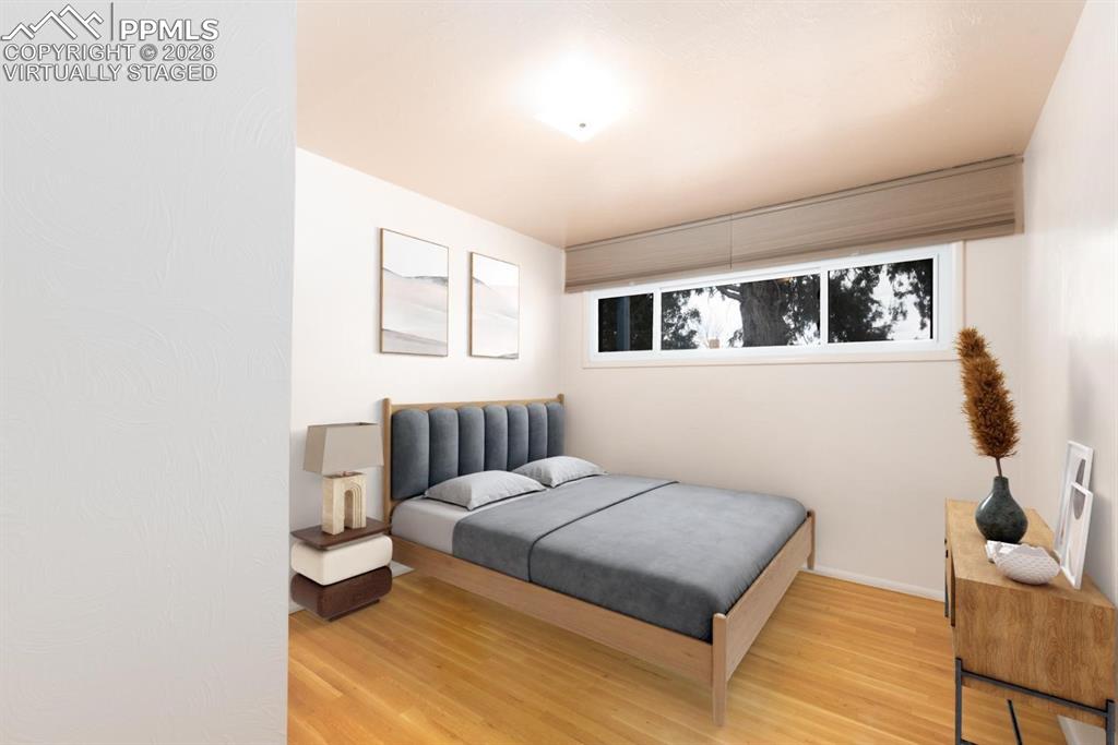 Image 19 of 34: Bedroom 3 virtually staged