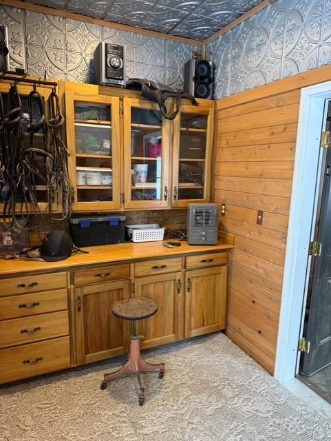 Image 40 of 50: Newly finished tack room