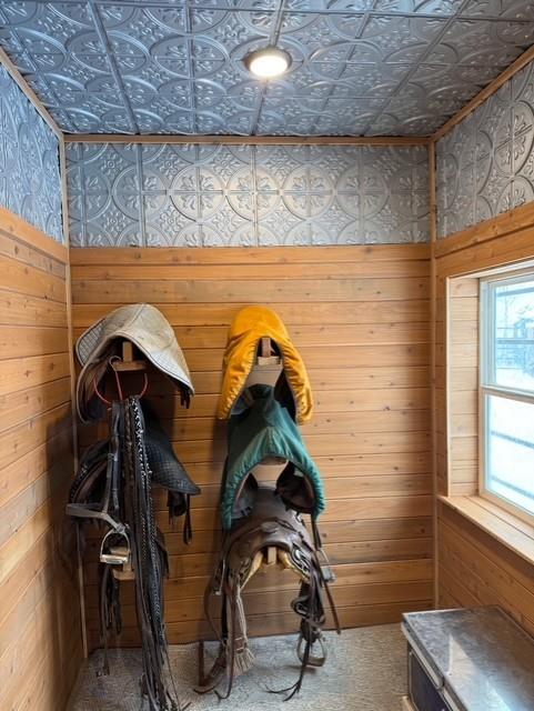 Image 41 of 50: Newly finished tack room