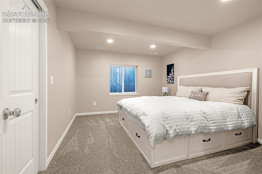 Image 36 of 44: Bedroom in Basement