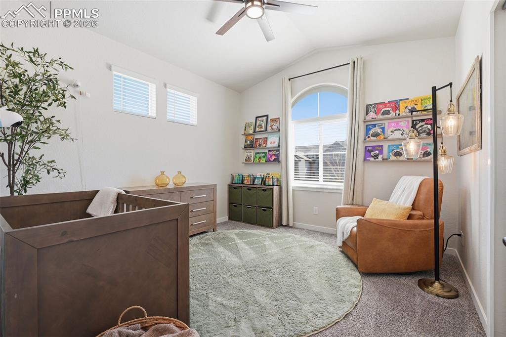 Image 29 of 46: Bedroom 2 with large windows