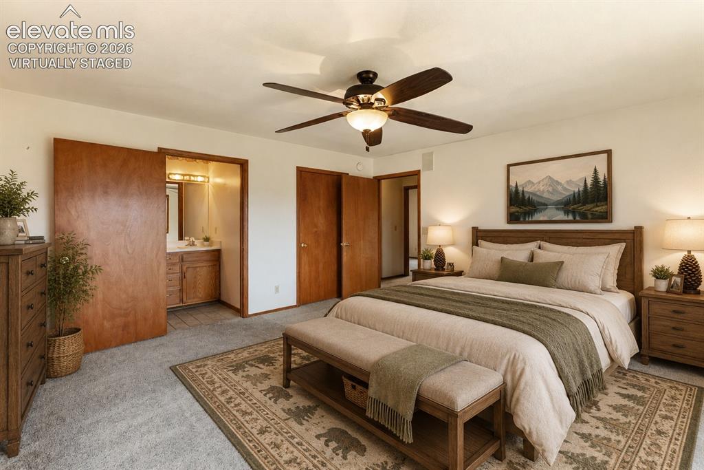 Image 10 of 38: Living room looking toward entry and dining room