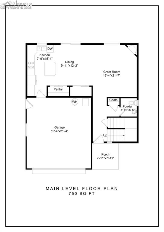 Image 26 of 29: Main level floor plan