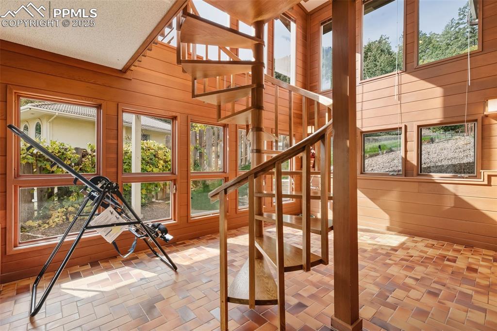 Image 22 of 48: Plumbing is still there for a Hot Tub