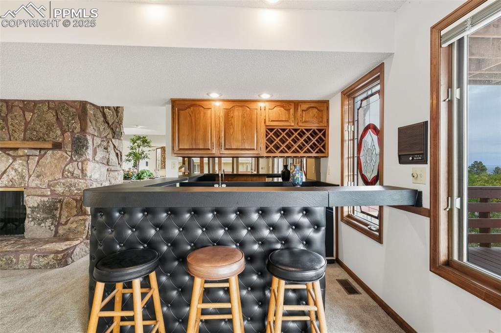 Image 41 of 48: Family room off kitchen