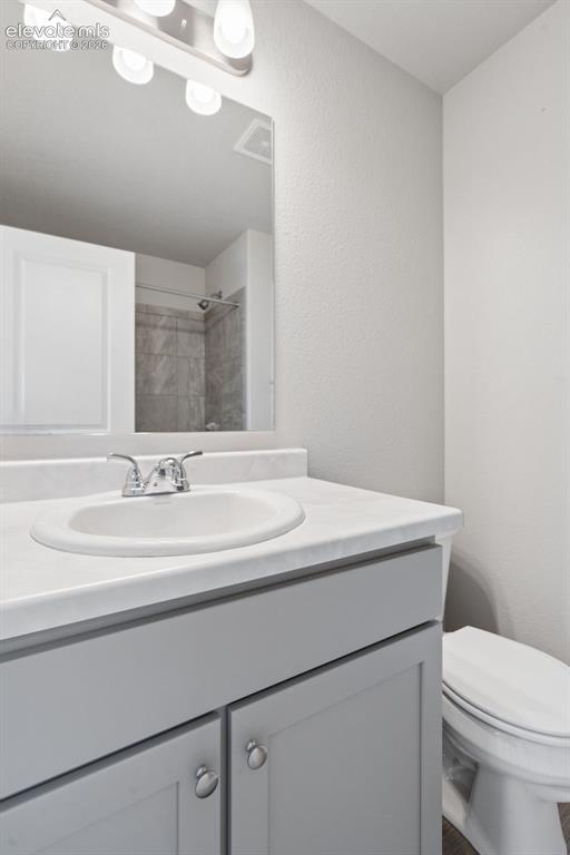 Image 20 of 36: The main level has its own half bathroom!
